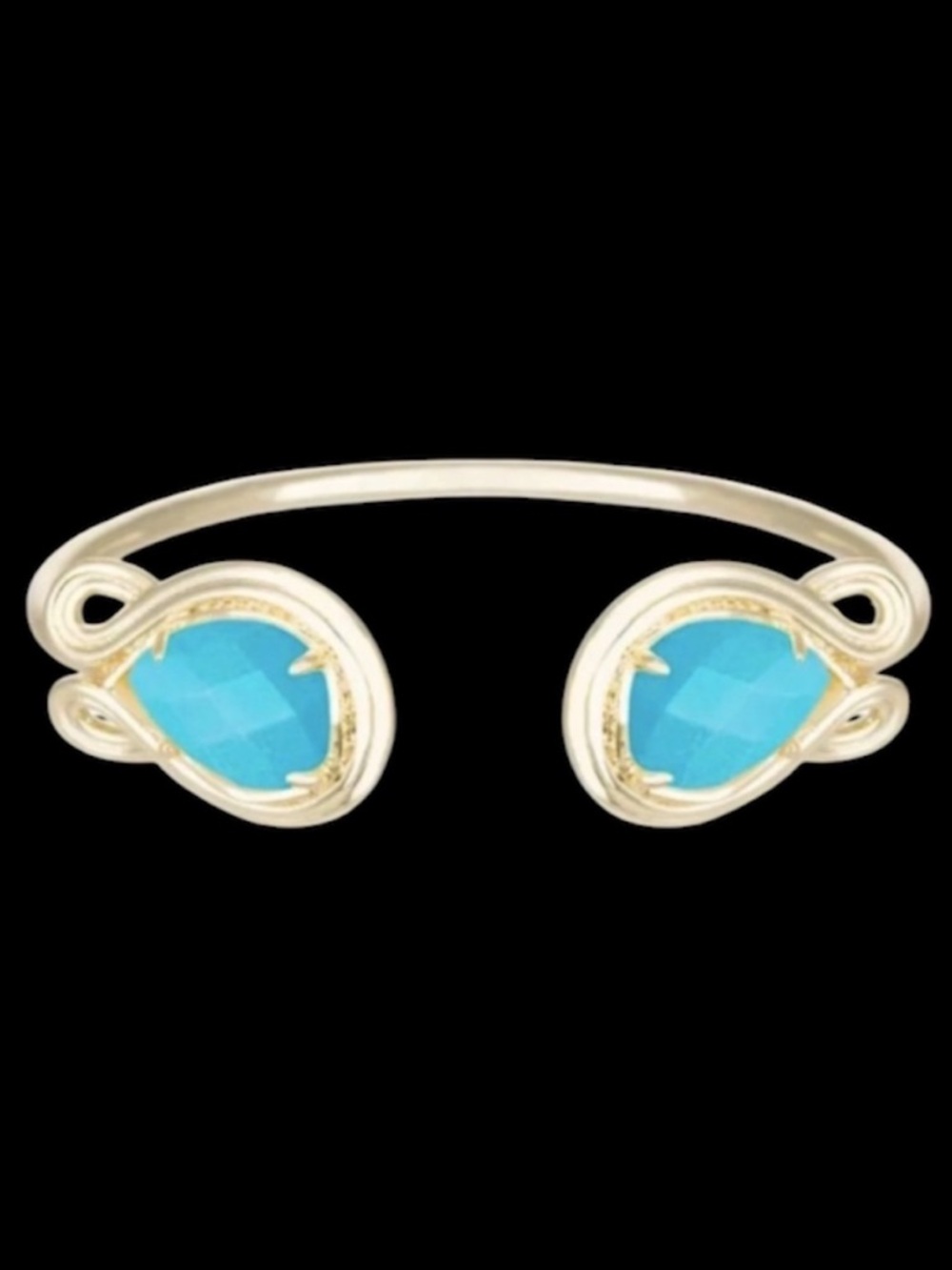 Kendra Scott Andy Gold Bracelet in Turquoise
